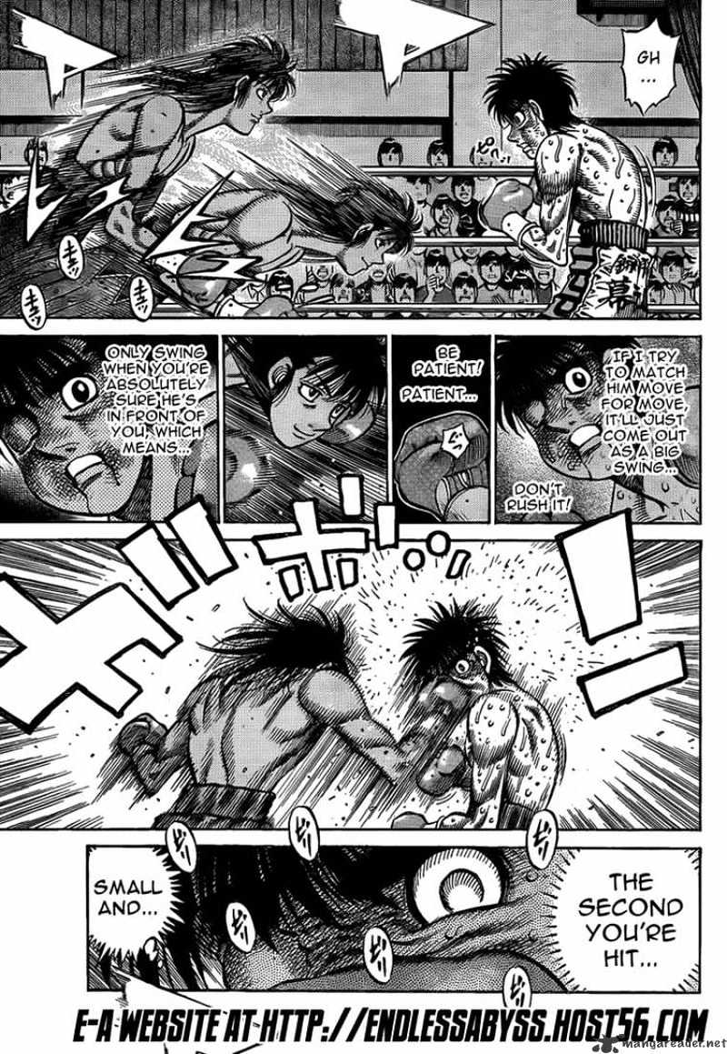 Hajime no Ippo: Fighting Spirit, Chapter 884 image 09